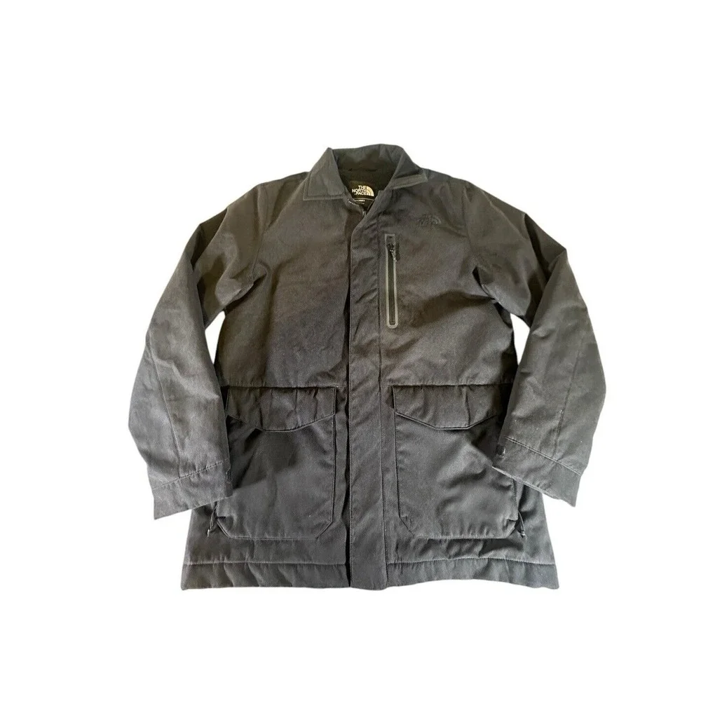 The North Face Adult Medium Black Millsmont Barn Jacket Heavyweight Warm Men's